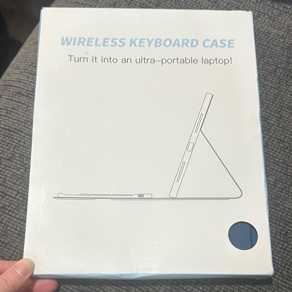 Wireless Keyboard Case - blue